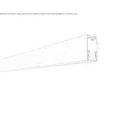 Aluminum linear lighting profile for LED modules Arini