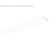 Aluminum linear lighting profile for LED modules Lofer