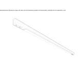 Ceiling aluminum linear lighting profile for LED modules Murgasi