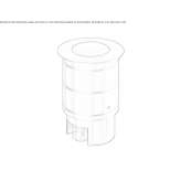Lampa schodowa LED zewnętrzna Lampa schodowa z anodyzowanego aluminium Svalsta