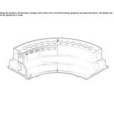 LED walkover stair light Senan
