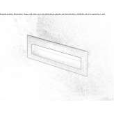 Outdoor LED stair lamp for wall mounting in stainless steel Tubara