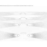 Lampa schodowa LED z wytłaczanego aluminium Loivre