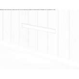 LED stair lamp for wall mounting. Anodized aluminum Wayland