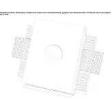 Cristaly® LED stair lamp for wall mounting Vorbasse