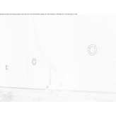 Plaster LED stair lamp for wall mounting Tocoa