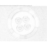 Lampa schodowa LED ze stali nierdzewnej Zornheim