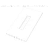Cristaly® stair lamp for wall mounting Marines