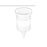 Lampa schodowa LED z lekkiego metalu Rosche