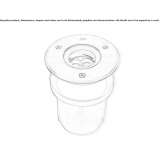 Zewnętrzna lampa schodowa LED z odlewanego ciśnieniowo aluminium Ficarra