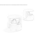 Outdoor LED stair lamp in extruded aluminum Yusufeli