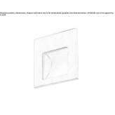 LED stair lamp for wall mounting Coulombs