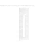 Stainless steel stair lamp for wall mounting with dimmer Lubartow