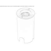Outdoor LED walkover stair lamp Aveze