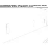 Stair lamp mounted on the wall Acatlan
