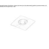 Underwater lamp/step in stainless steel Corcos