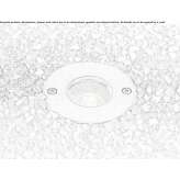 Outdoor stainless steel LED stair lamp with dimmer Radomir