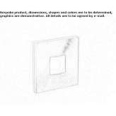 LED stair lamp for wall mounting Verdu