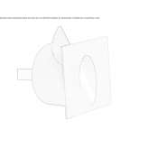 Outdoor aluminum LED stair lamp for wall mounting Trmice