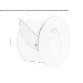 Zewnętrzna aluminiowa lampa schodowa LED do montażu na ścianie Trmice