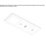 LED luminaire for under-cabinet lighting Chalki
