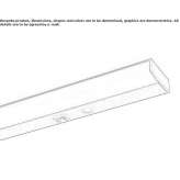 LED profile for under-cabinet lighting Jougne