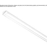 Wpuszczany profil aluminiowy LED z pokrywą przeciwodblaskową Grafenau