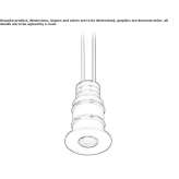 Recessed luminaires with housing Chortkiv