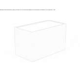 Rectangular fabric lampshade Zamostia