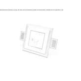 Cristaly® built-in ceiling rosette Achern