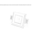 Cristaly® built-in ceiling rosette Helfaut