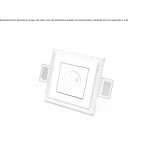 Cristaly® built-in ceiling rosette Kotla
