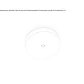 Cristaly® built-in ceiling rosette Gjerbes