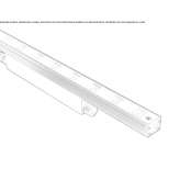 Outdoor aluminum LED light bar Hjelset