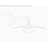 Metal LED outdoor wall lamp Boxgrove