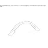 Outdoor LED wall lamp in extruded aluminum Cokesina