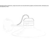 Outdoor LED wall lamp Columbia