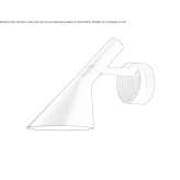 LED outdoor wall lamp in die-cast aluminum Insheim
