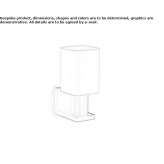 Outdoor wall lamp Videm