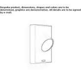 Aluminum outdoor wall lamp Holboca
