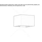 Metal LED outdoor wall lamp Jelsava