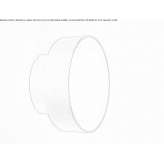 Aluminiowy kinkiet zewnętrzny LED Lazurne