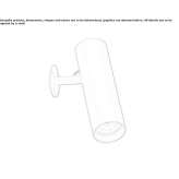 Adjustable outdoor LED wall lamp Garat