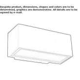 Aluminum outdoor wall lamp Dalaroe