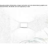 Metal outdoor wall lamp with dimmable LED Klieken