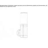 Metal outdoor wall lamp Viviez