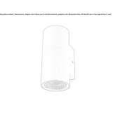 Aluminiowy kinkiet zewnętrzny LED Odell