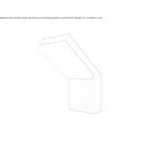 Aluminum LED outdoor wall lamp Sapucai