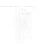 Outdoor LED wall lamp in glass and stainless steel Kamenica
