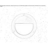 Brass outdoor wall lamp Vinez
